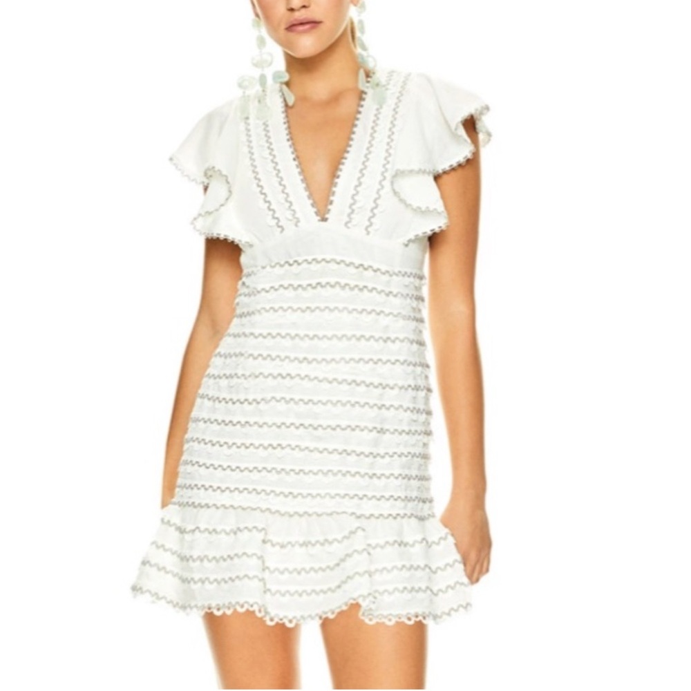 La Maison Talulah Champagne Cocktail Mini Dress